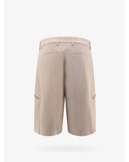 Dior Natural Zip Pockets Shorts for men