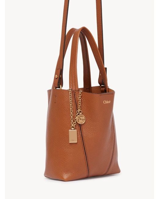 Chloé Brown "Spin" Small Handbag