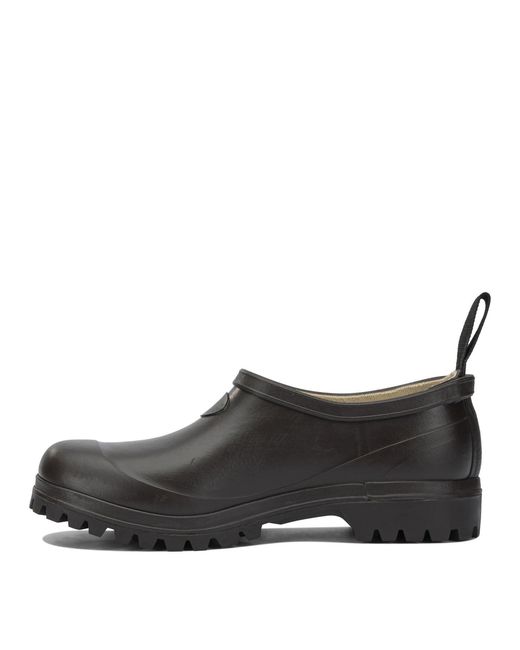 Superga Black Rubber Cotton Lined Ankle Boots