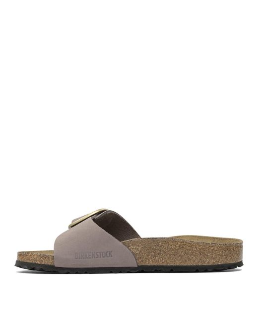 Birkenstock Purple "Madrid Big Buckle" Sandals