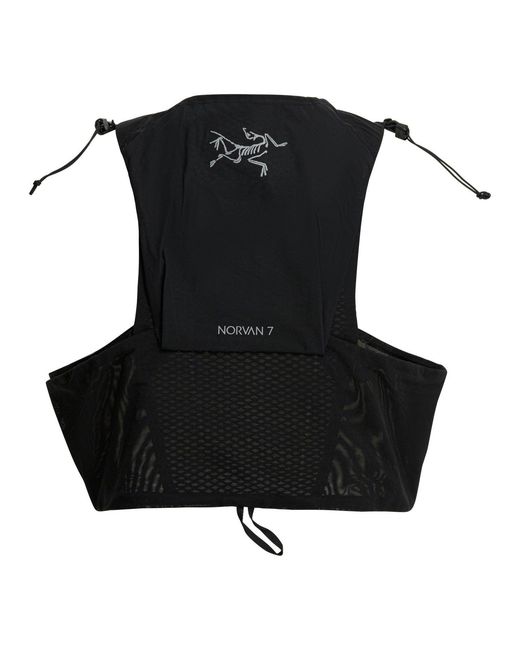 Arc'teryx Black "Norvan 7" Sports Backpack for men