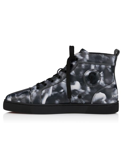 Christian Louboutin Black Louis Canopee Sneakers for men