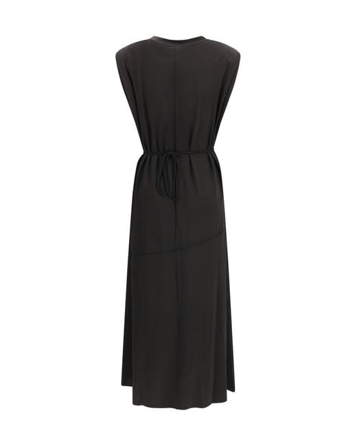 Pinko Black Jersey Dress Alexiana