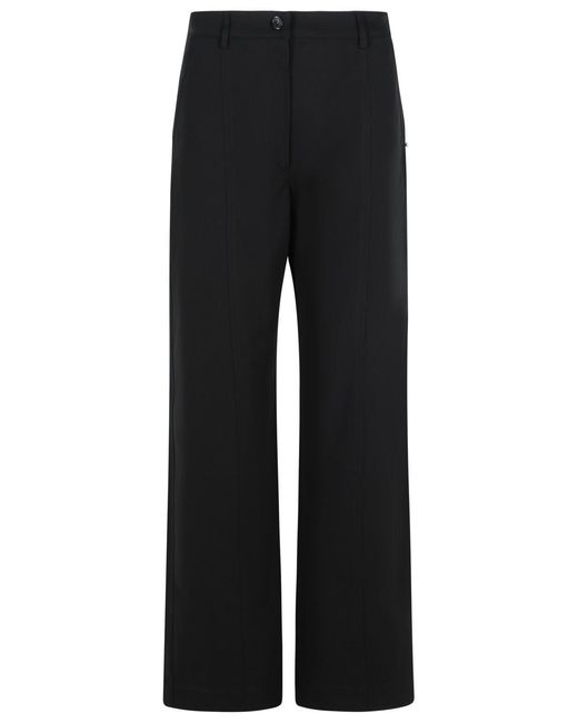 Sportmax Black Era' Cotton Pants