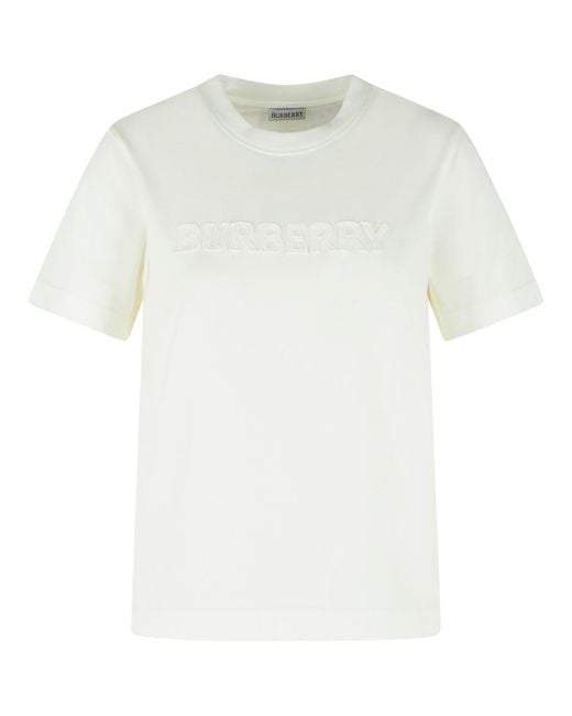Burberry White T-Shirts