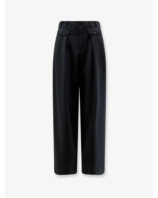 Closed Black Wenda Wool Blend Trousers