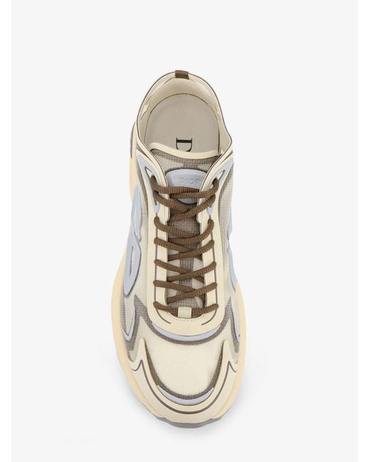 Dior White Dior B30 Countdown Tech Sneakers for men