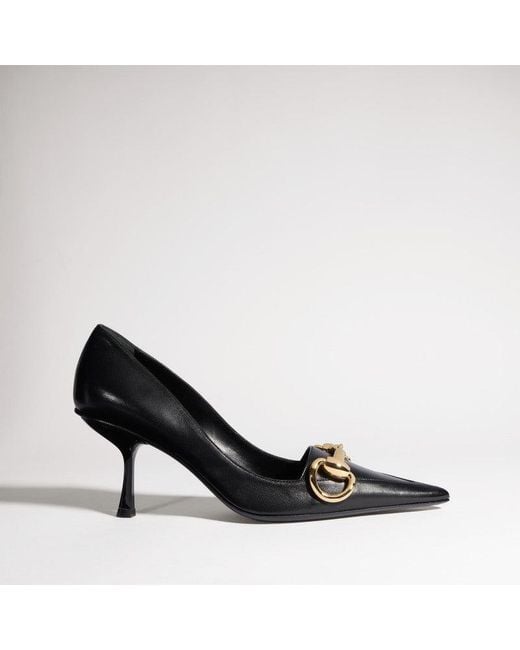 Gucci Black Boulevard 75Mm Pumps