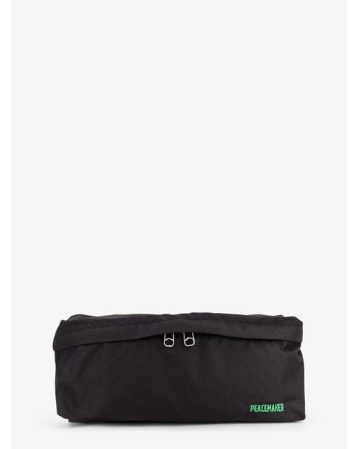 Oamc Peacemaker Black Military Nylon Belt Bag for men