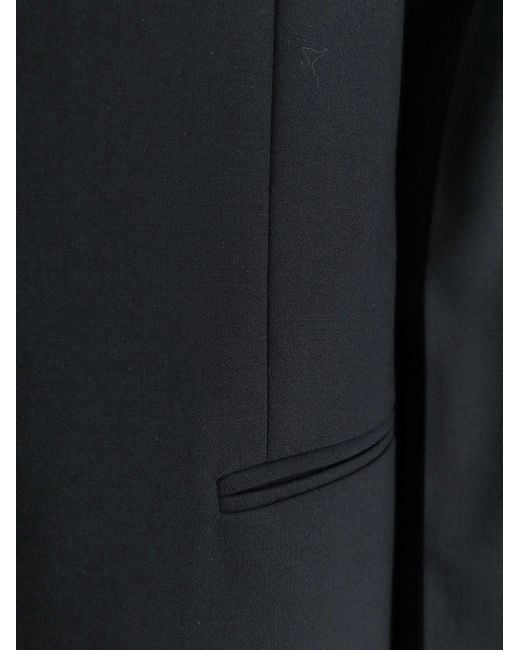 Closed Blue Blazer Virgin Wool Blend