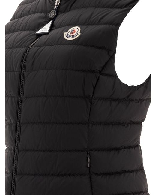 Moncler Black "Igens" Sleeveless Jacket