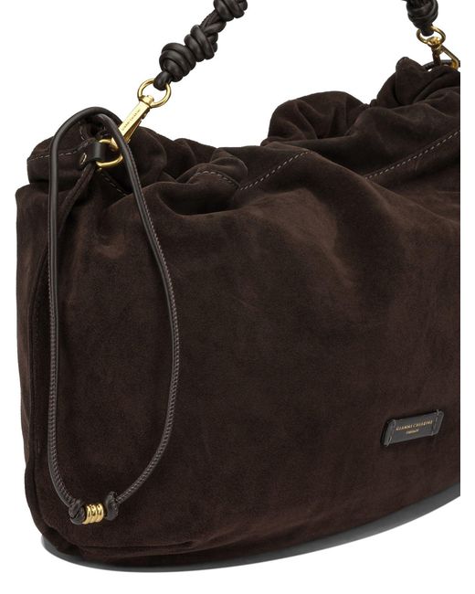 Gianni Chiarini Black Bs12260Cm-Plmorgana974 Moka Shoulder Bag