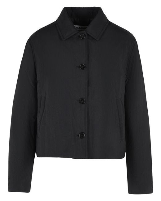 Jil Sander Black Polyamide Jacket