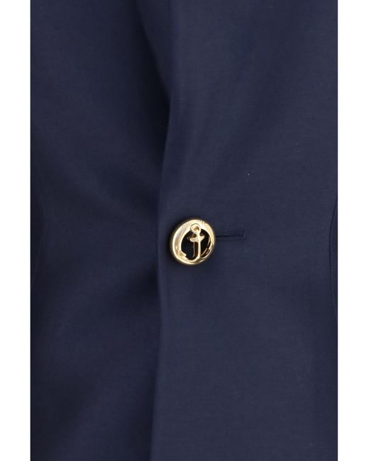 Balenciaga Blue A-Line Mini Dress