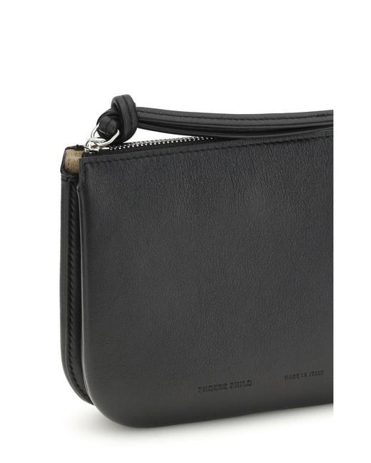 Phoebe Philo Black Leather Pouch Pocket Gig