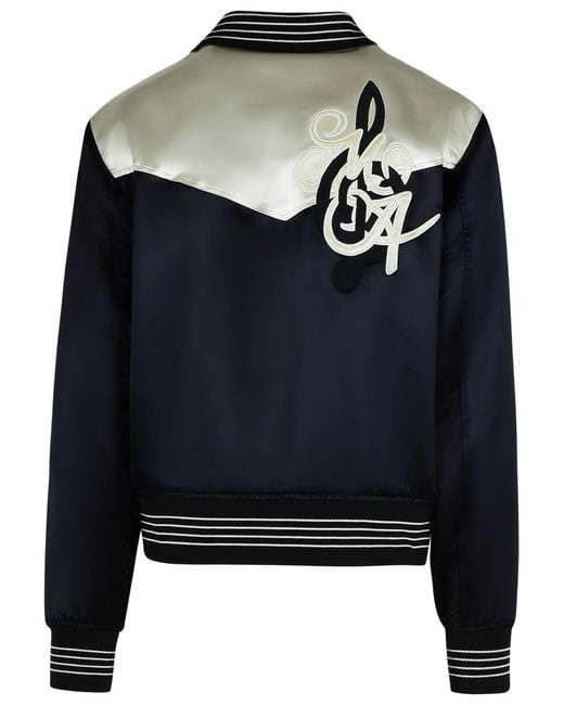 Amiri Black Bomber Jacket for men