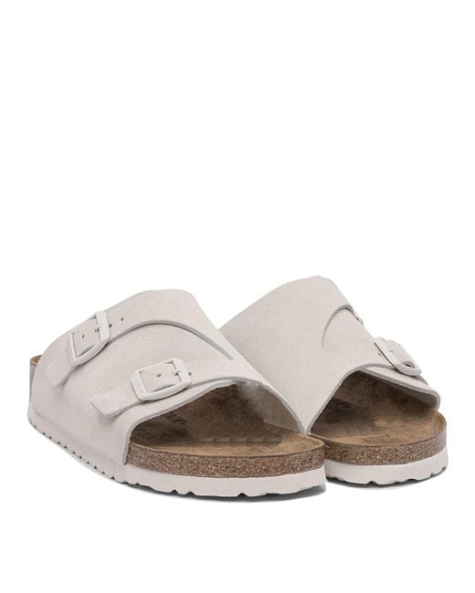 Birkenstock White "Zurich" Sandals