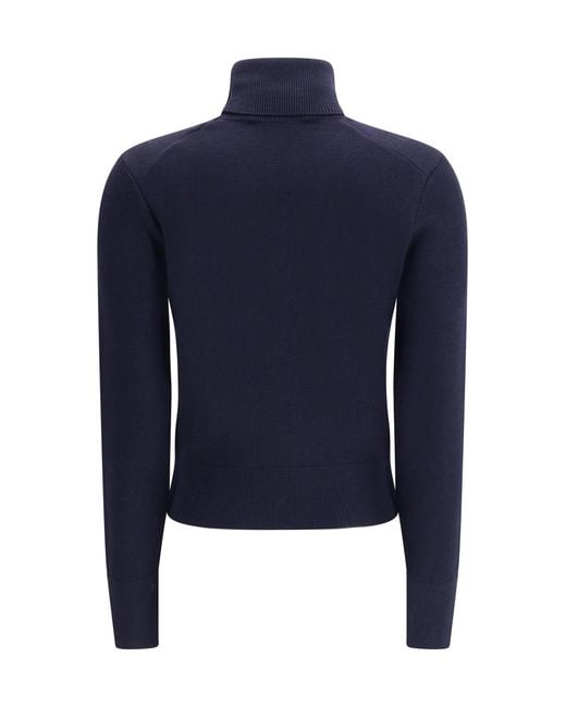 AMI Blue Knitwear