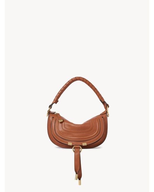 Chloé Pink Chloé Marcie Small Shoulder Bag