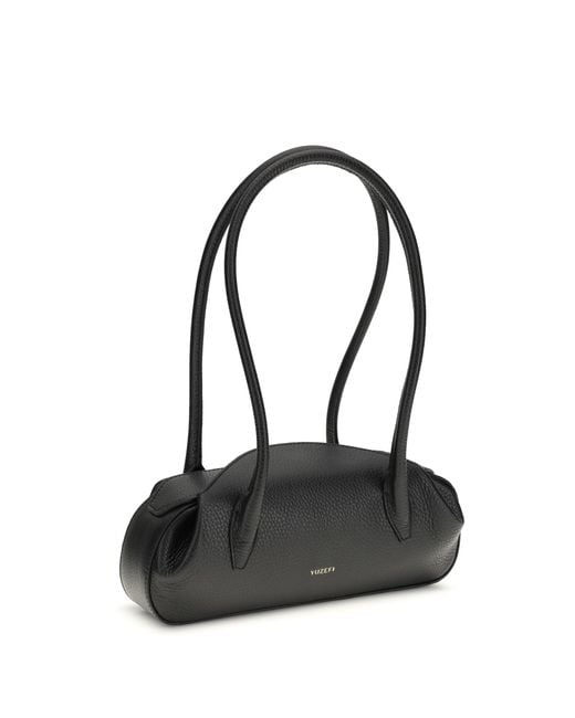 Yuzefi Black Oyster Mini Shoulder Bag