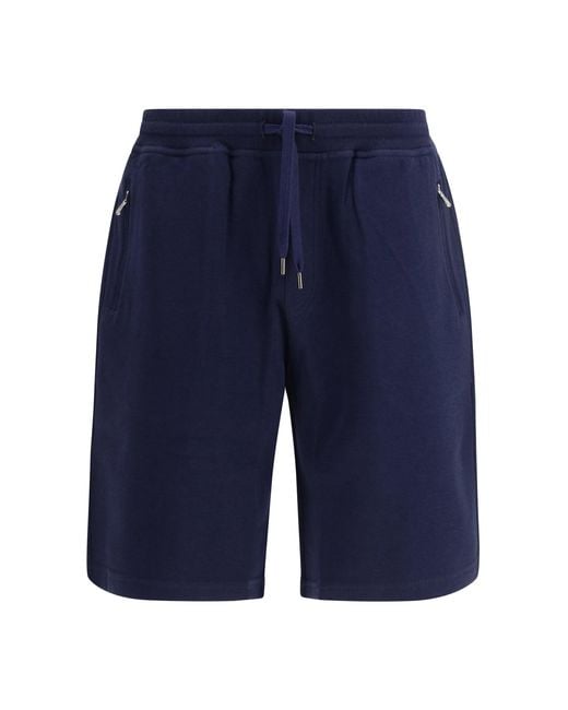 Brunello Cucinelli Blue Shorts for men