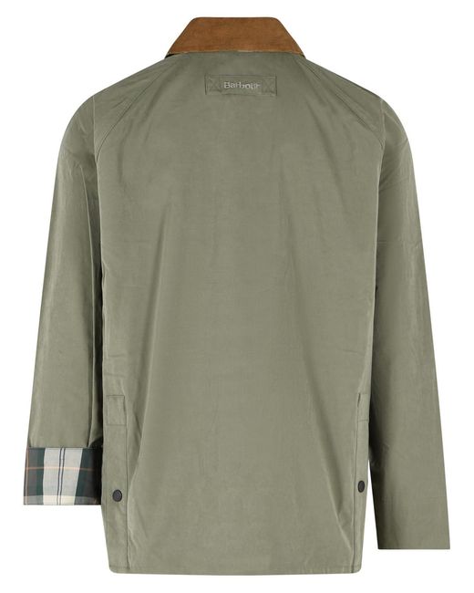 Barbour Green Casual Bedale Icons Jacket Fern for men