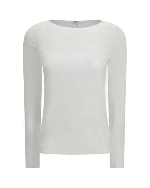 Wolford White Pure Long-Sleeve Top