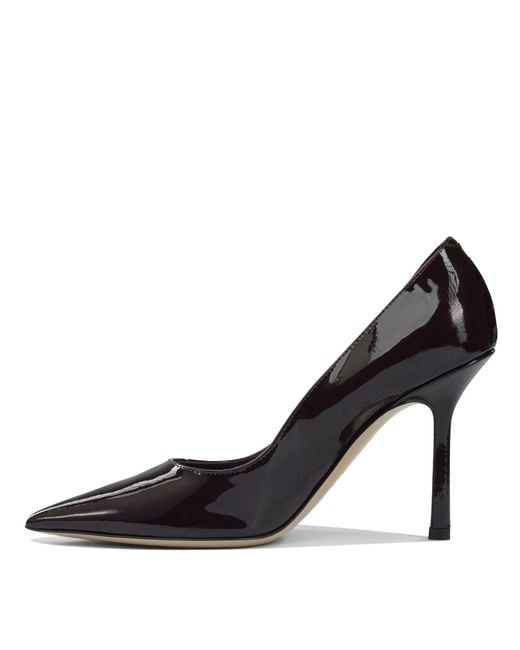Ninalilou Black Heeled Shoes Bordeaux