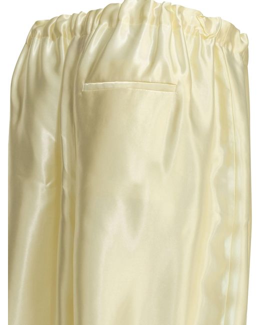 Khaite Yellow "Rohen" Casual Pants
