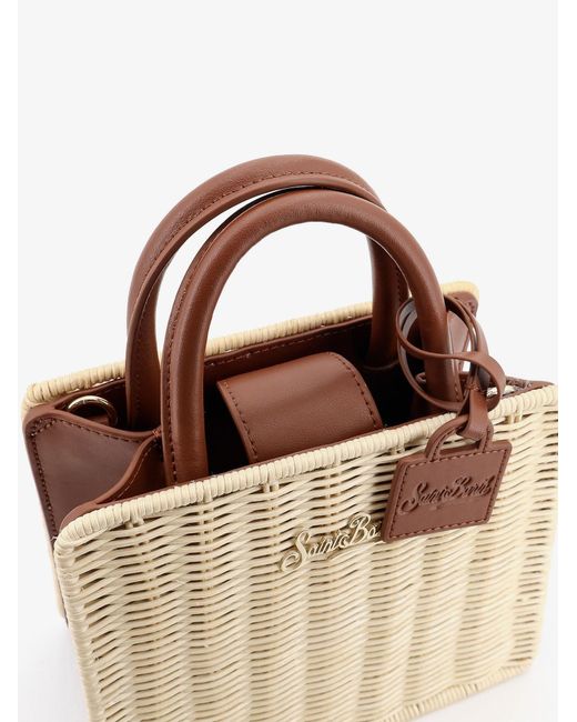 Mc2 Saint Barth Metallic Shop Bag Mini Crossbody