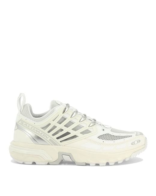 Salomon White 'Acs Pro' Sneakers