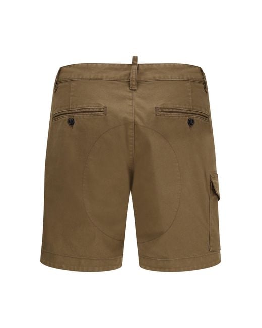 DSquared² Green Sexy Cargo Short for men