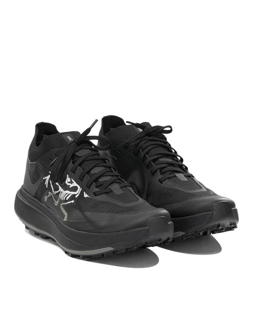 Arc'teryx Black "Sylan Pro" Low Sneakers for men