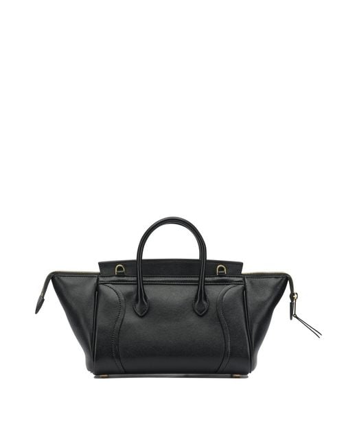 Céline Black "Luggage" Small Handbag