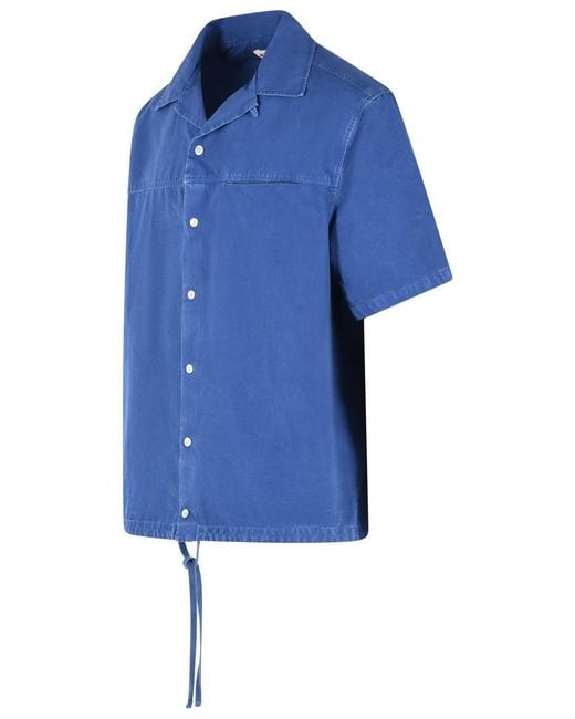 Marni Blue Cotton Shirt for men