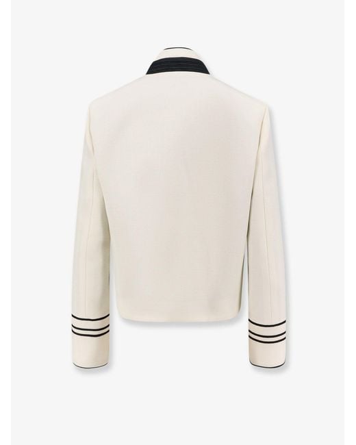 Dior Natural Wool And Mohair Blazer