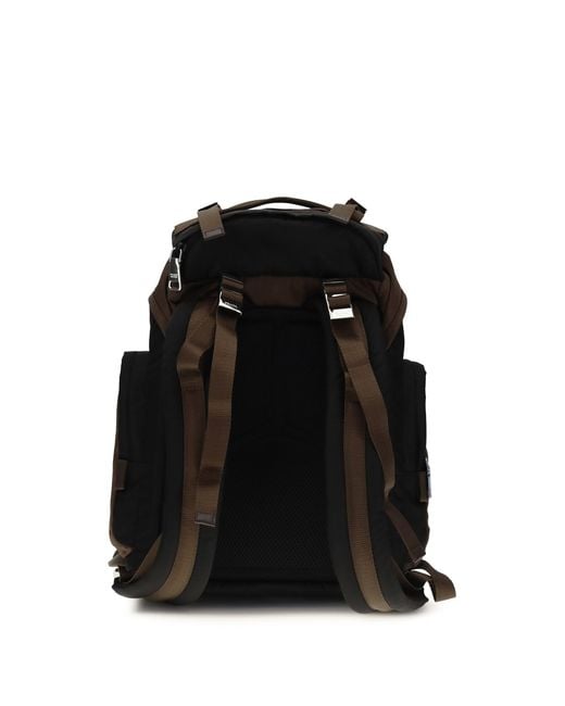 Prada Black Backpack for men