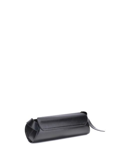 Jil Sander White Large Cannolo Shoulder Bag
