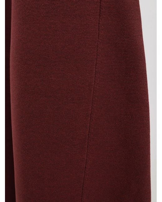 Loro Piana Purple Siena Silk And Cotton Trousers