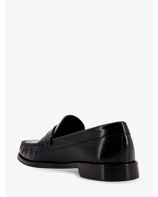 Tom Ford Black Flat Shoes Pelle for men
