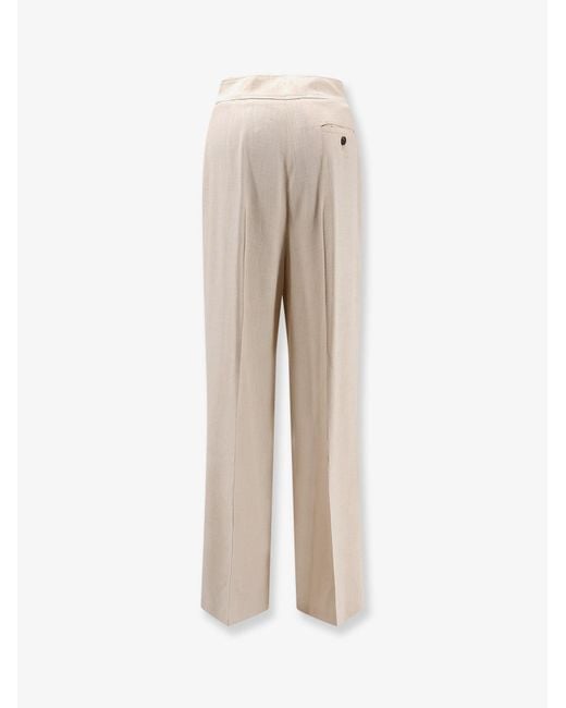 Etro Natural Viscose Trousers