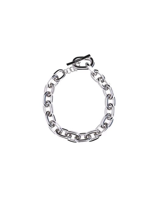 Rabanne White Rabanne Xl Link Chain Necklace