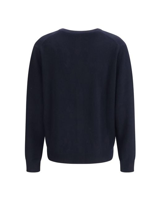 Allude Blue Cashmere Cardigan
