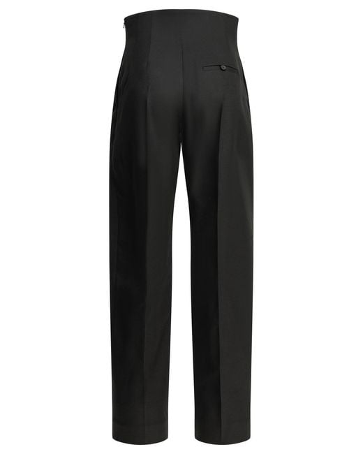 Khaite Black "Somera" Tailored Pants