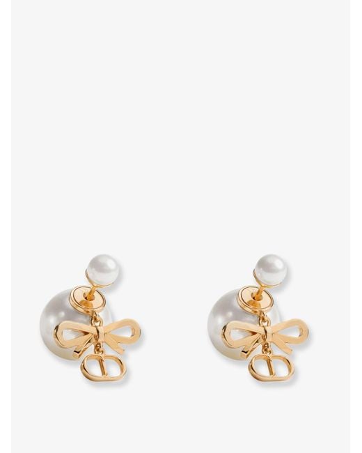 Women's Natural Dior Brass Earrings
