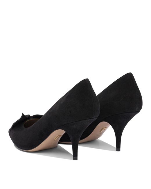 Ferragamo Black Heeled Shoes