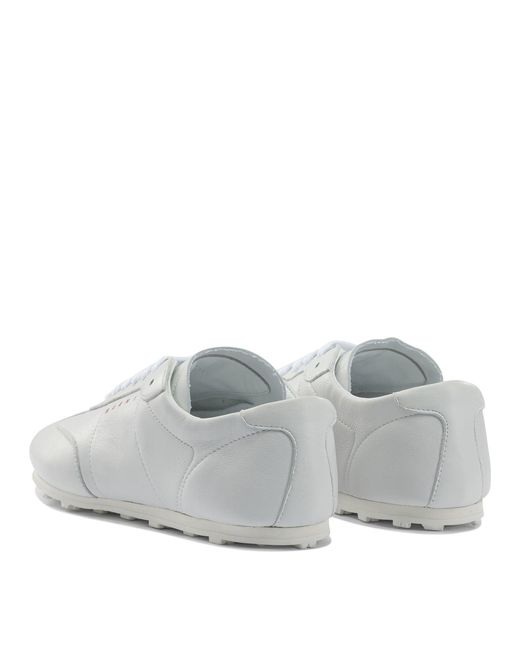 Marni White "softy Soccer" Sneakers