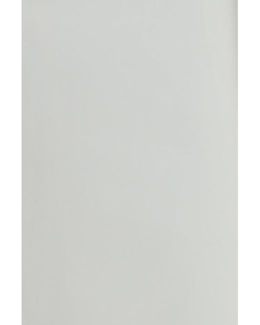 Rier White Bonded Cotton Skirt