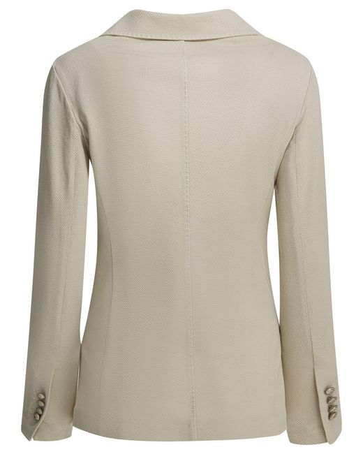 Circolo 1901 Gray Cotton Jacket