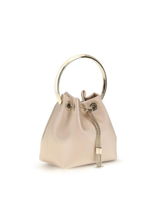Jimmy Choo Natural Bon Bon Handbag